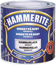 Hammarlack Gråvit 250 ml Hammerite